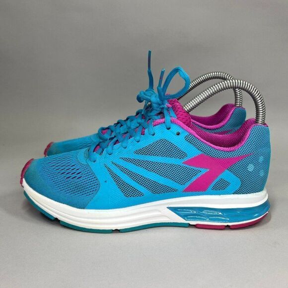 Diadora Kuruka Shoes Women's Size 5.5 Blue Running Training Athletic Sneakers - Picture 5 of 12